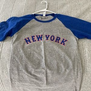 New York Mets Raglan Tee